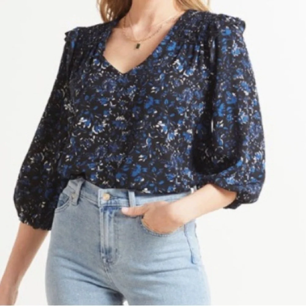 NWT Roan +Ryan blouse Sz m - Picture 2 of 11